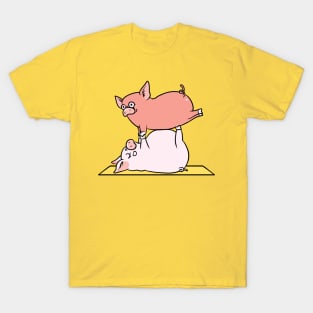 Acroyoga Pig T-Shirt